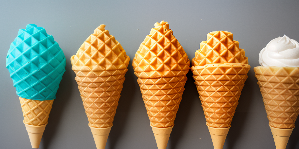 just the fun part waffle cones