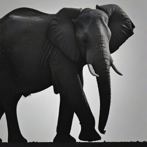 elephant silhouette