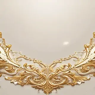 elegant white and gold background