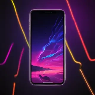 neon phone backgrounds