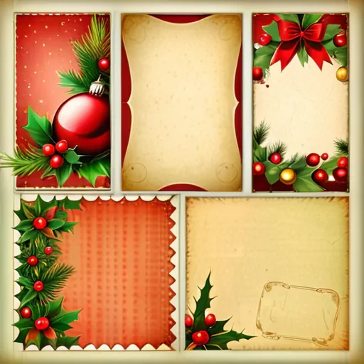 vintage christmas backgrounds