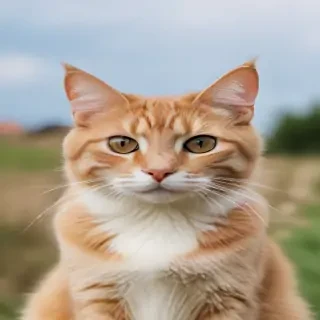 cat with background