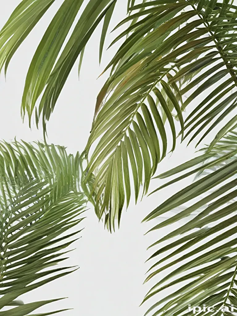 palm tree leaf png