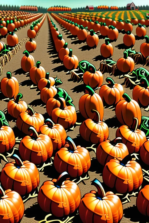 pumpkin patch background