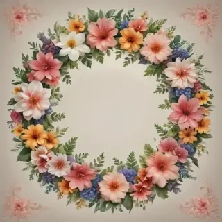 flower circle png