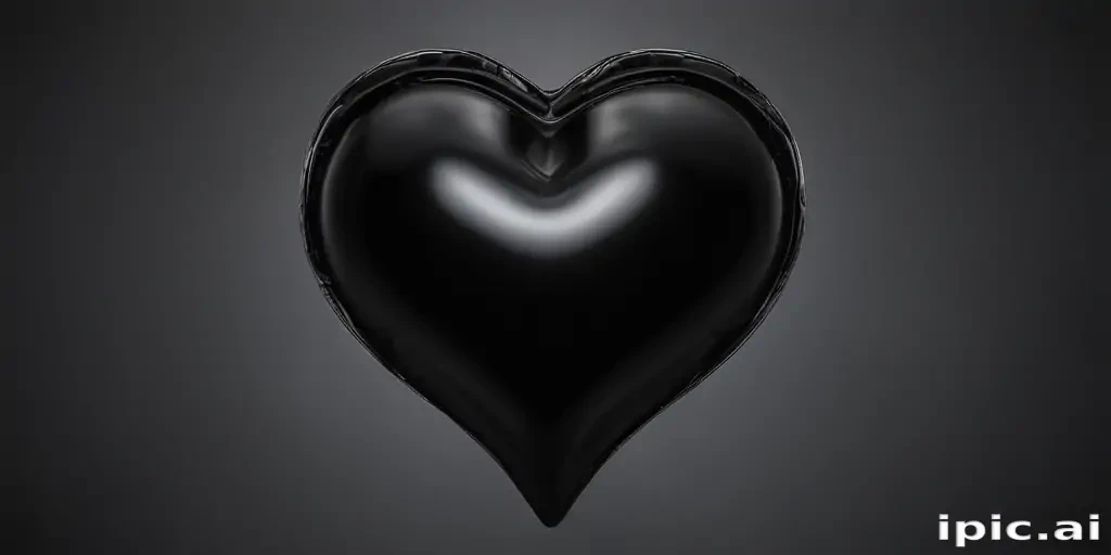 image black heart
