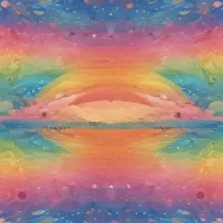 aesthetic rainbow wallpaper