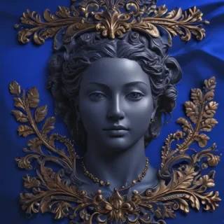 royal blue background aesthetic