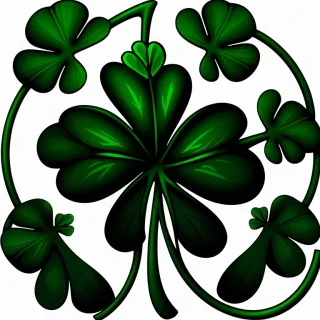 shamrock clipart