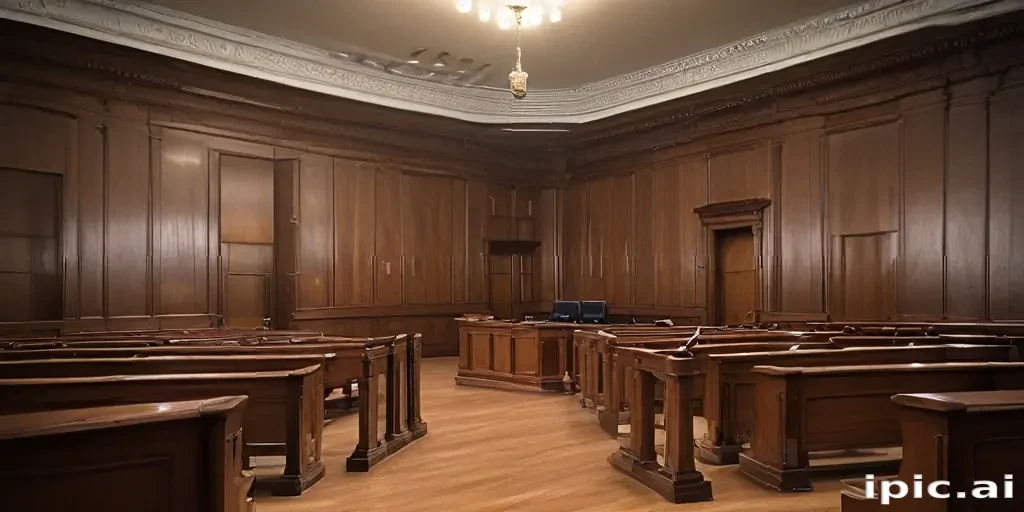 court room background