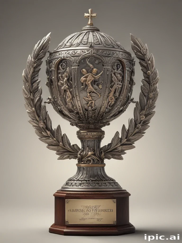 trophy drawing
