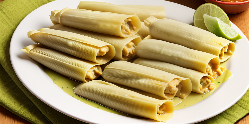 tamales de raja y queso