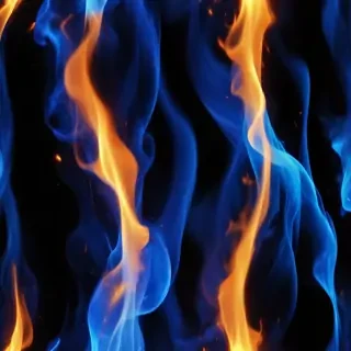 blue flame background