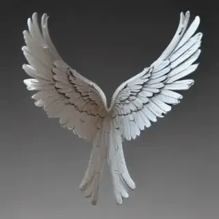 realistic angel wings png