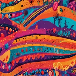 funky background
