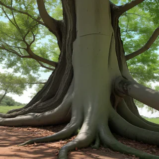 tree trunk tree