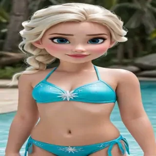 frozen elsa bikini