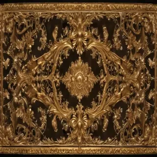 golden border
