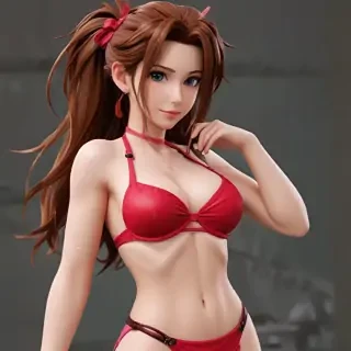 aerith bikini