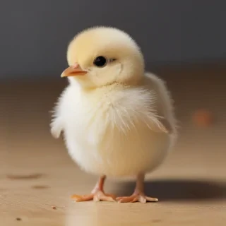 transparent chick