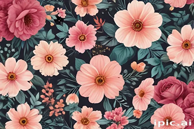 aesthetic floral iphone wallpaper