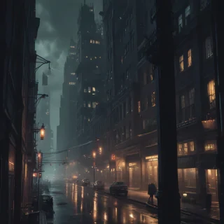 dark city aesthetic