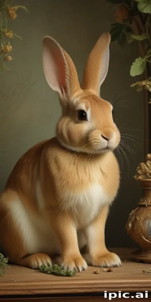 vintage rabbit images