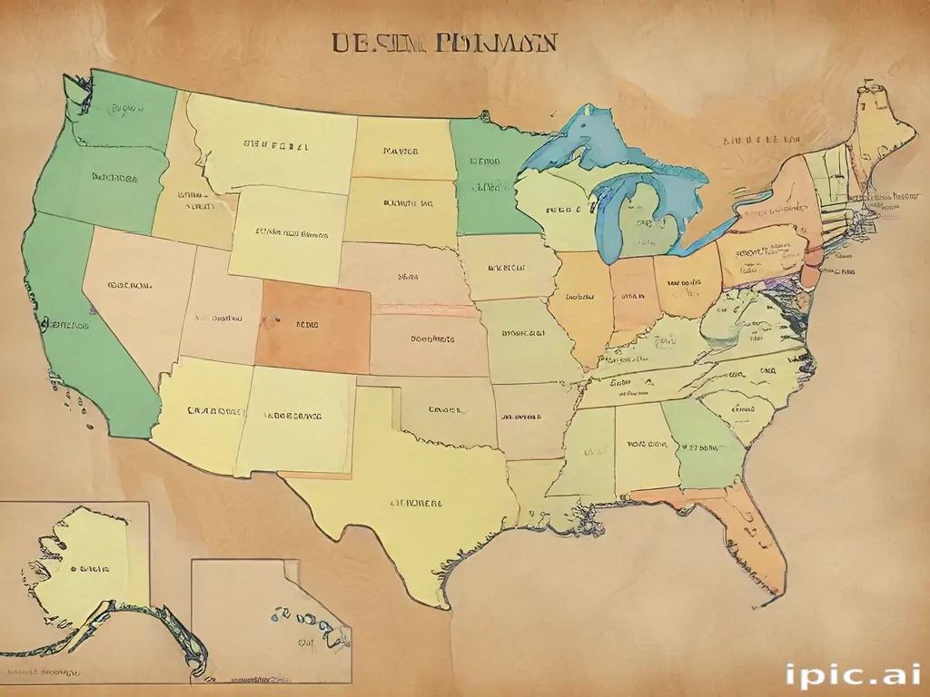 u.s. map