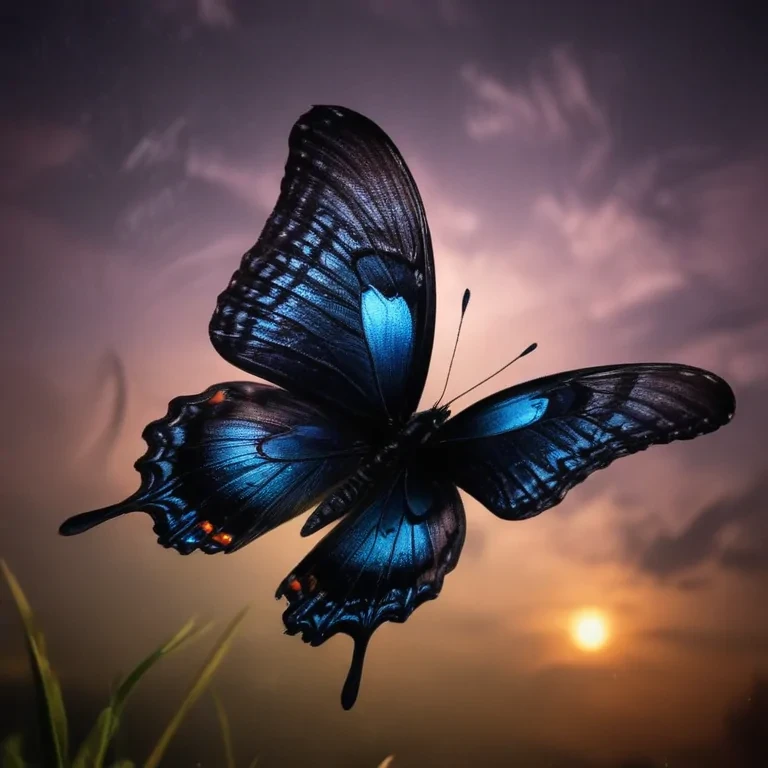 black butterfly wallpaper hd