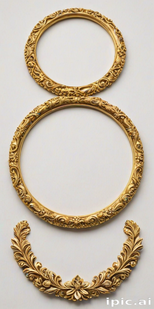 gold circle png