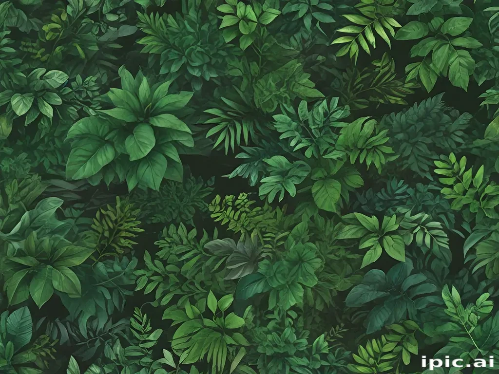 greenery background aesthetic