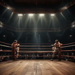 boxing ring wallpaper