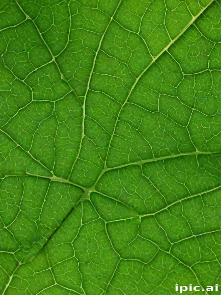 green leaf design
