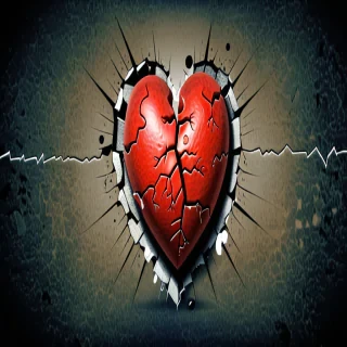 sad broken heart images