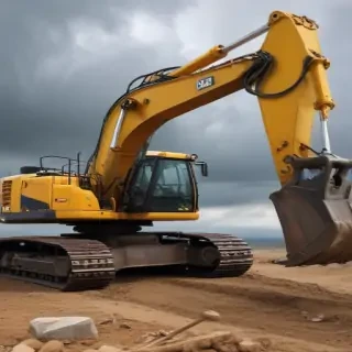 excavator wallpaper