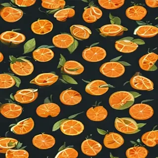 cute orange wallpaper