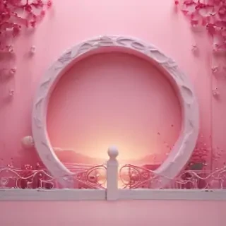 cute background pink