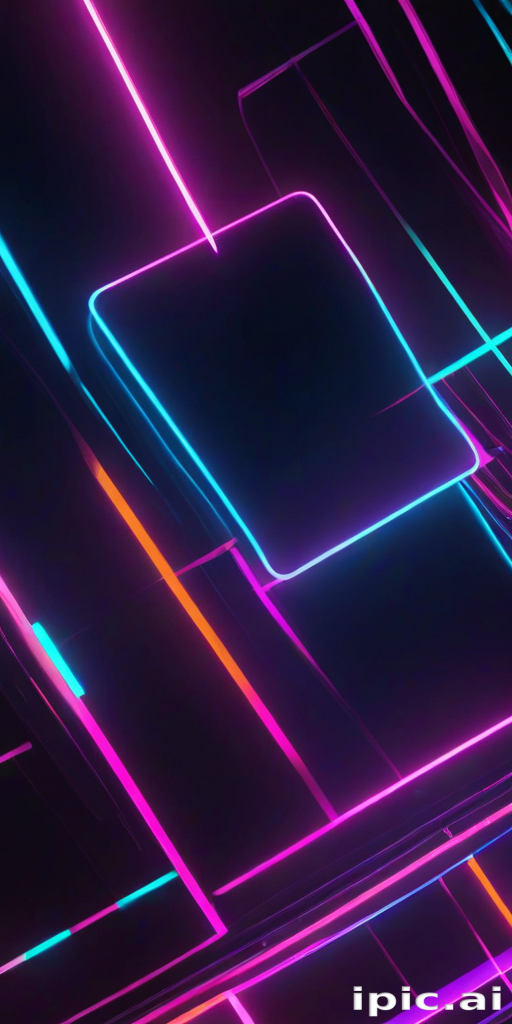 4k neon phone wallpaper