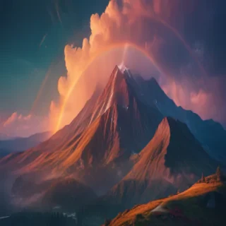 aesthetic rainbow backgrounds