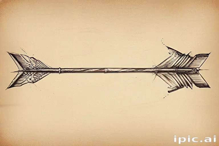 hand drawn arrow