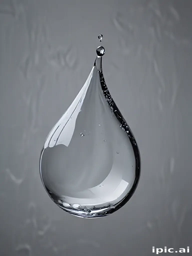 water drop transparent