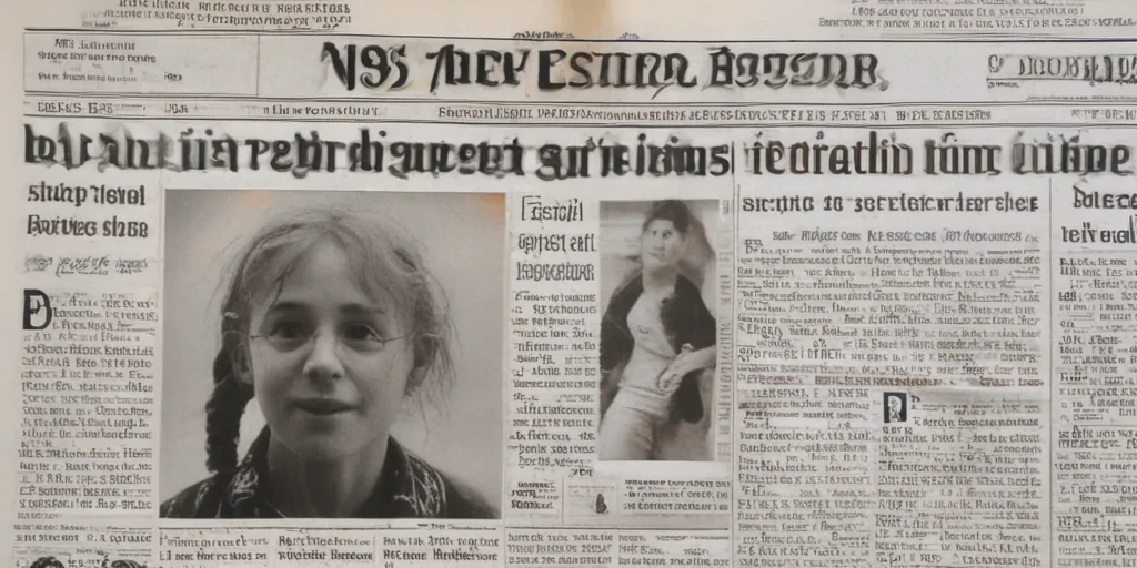 newspaper transparent