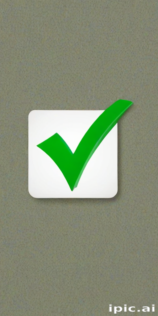 green check mark