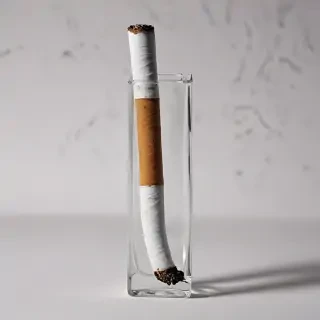 transparent cigarette