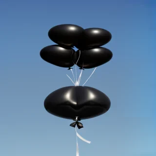 black balloon png
