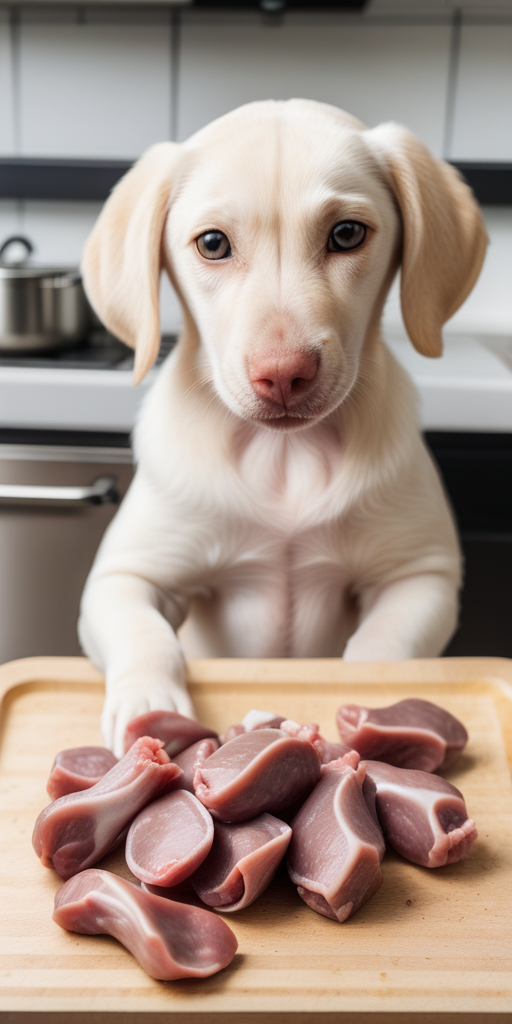 can dogs eat raw chicken hearts