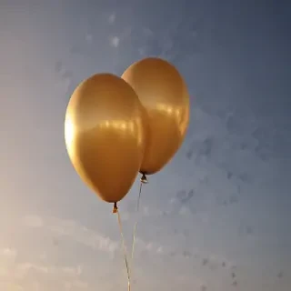 golden balloon