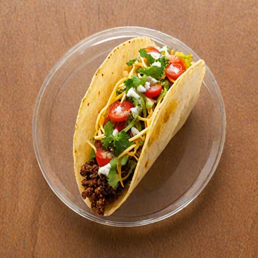 transparent taco