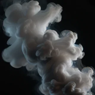 smoke no background