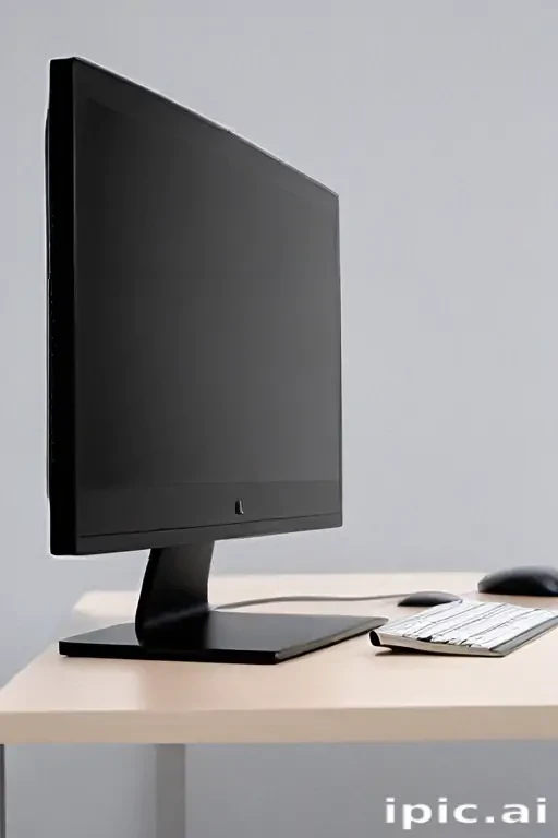 computer mockup